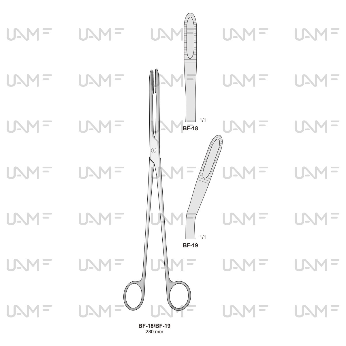 Placenta and ovum forceps