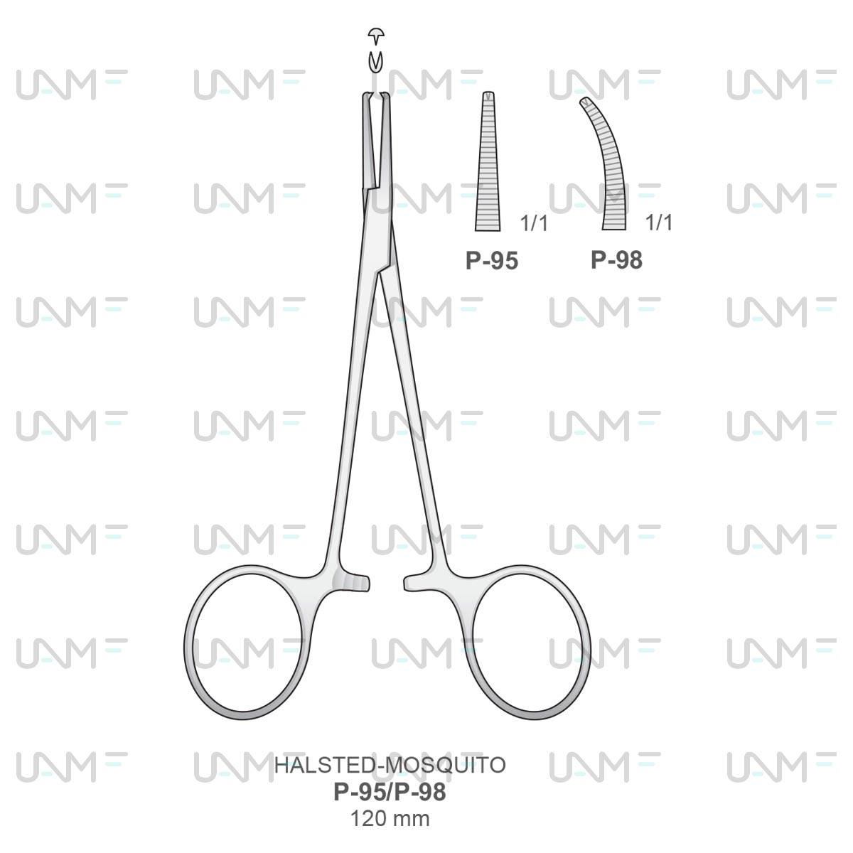 HALSTED-MOSQUITO Hemostatic Forceps