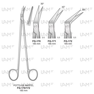 POTTS DE MARTEL Operating scissors