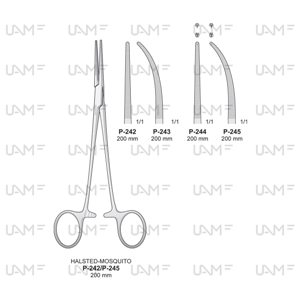 HALSTED MOSQUITO Hemostatic forceps