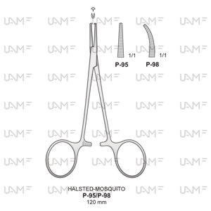 HALSTED-MOSQUITO Fine Artery forceps